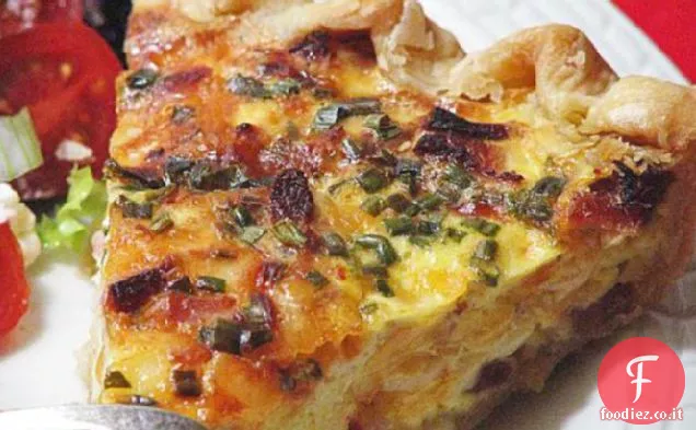 Quiche di prosciutto di campagna