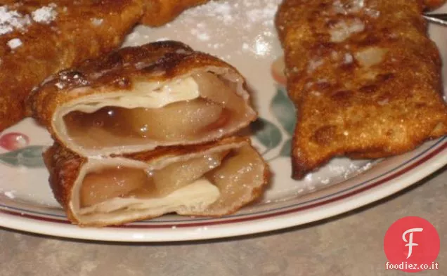 Torta di pizza di spaghetti