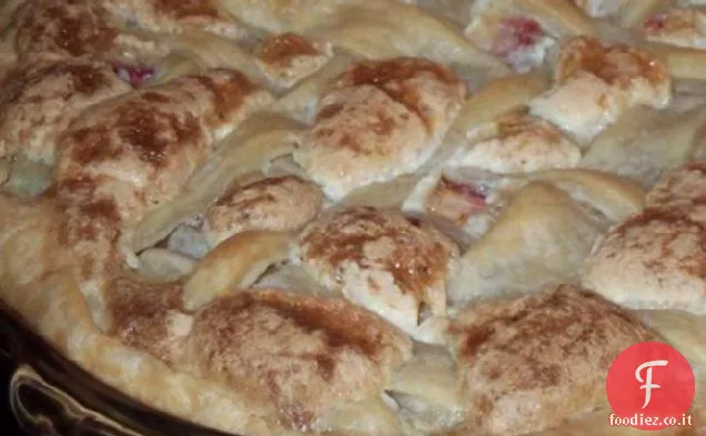 Torta di rabarbaro di nonna Doria
