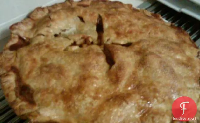 Torta di mele al caramello