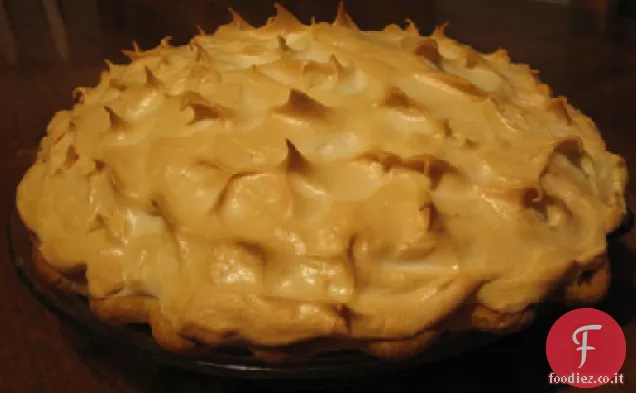 Torta di meringa al limone