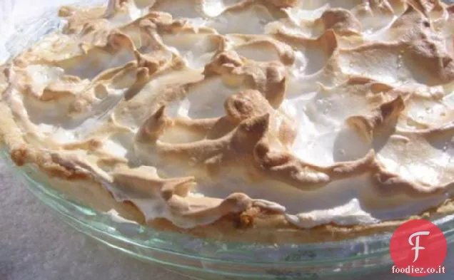 Deliziosa torta di meringa al limone