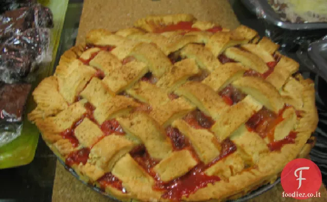 Torta di rabarbaro