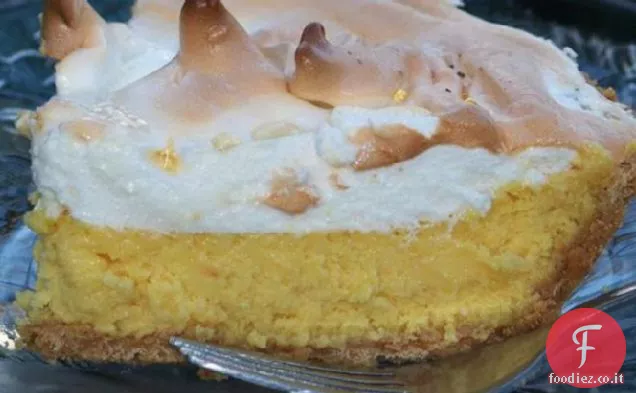 Torta di meringa al limone cremosa abbastanza facile