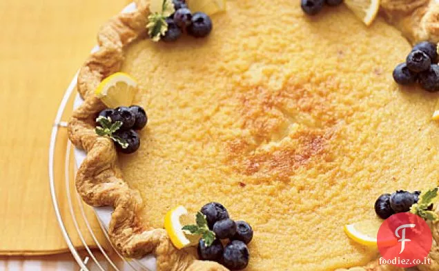 Torta di latticello al limone