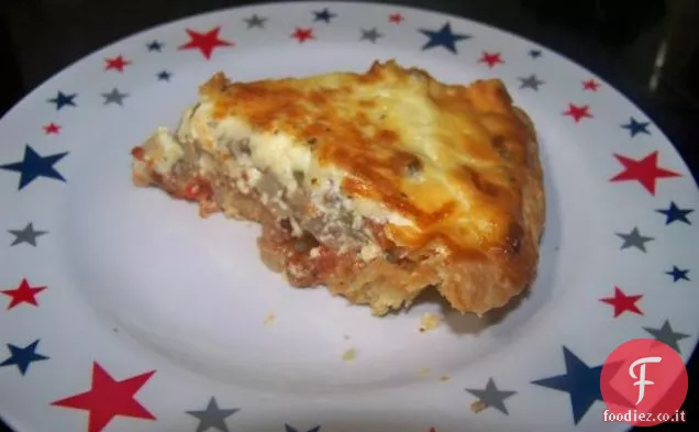 Torta di pastore messicano con farina di mais latticello Topping