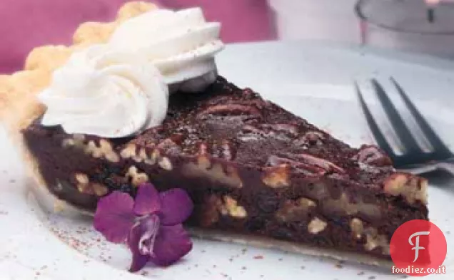 Torta vellutata di noce fondente