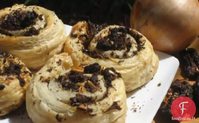 Rotoli di cipolla facili e veloci