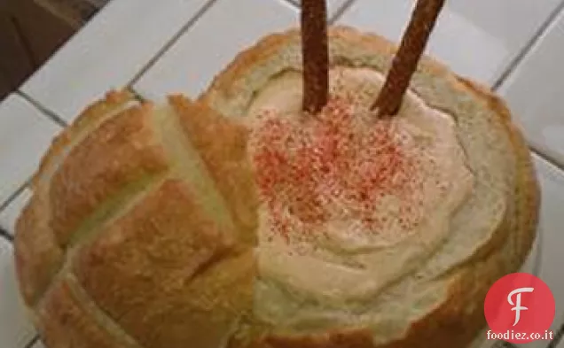 Salsa di pretzel al formaggio di birra