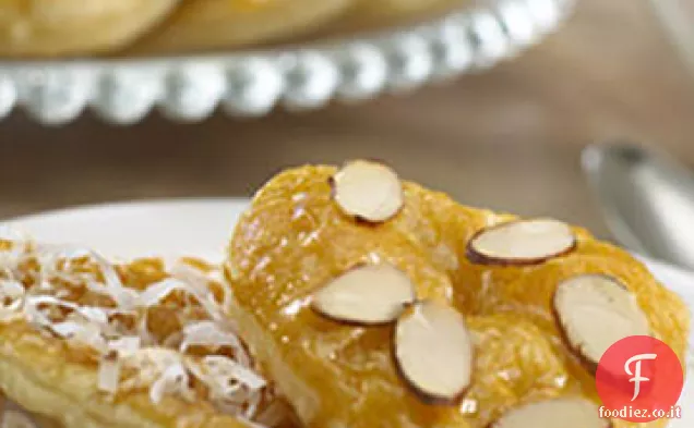 Biscotti di San Valentino di pasta sfoglia