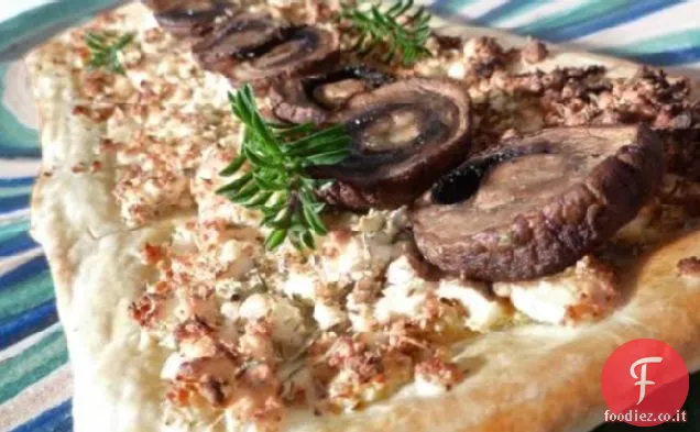 Crostata di funghi