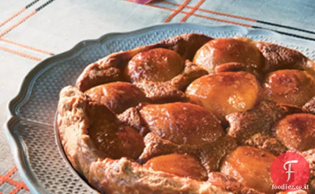 Crostata di pere e caramello speziato alla vaniglia