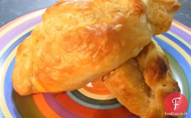 Pollo in coperta con salsa di funghi