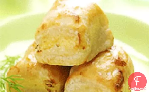 Panini di patate salati (A/K / Una patata Knishes il modo più semplice)