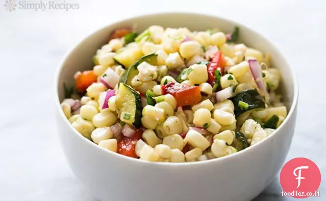 Insalata di mais alla griglia