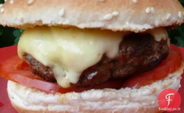 Dog ' N Suds Hamburger di pizza alla griglia