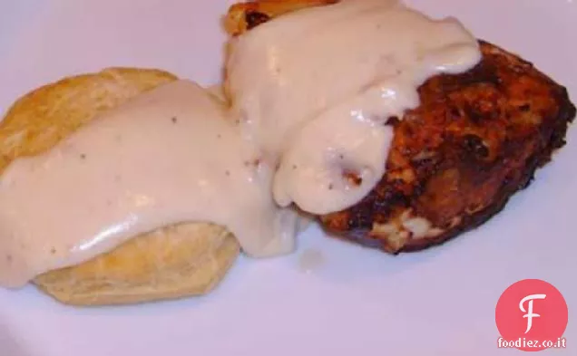 Pollo Pollo fritto con sugo di paese