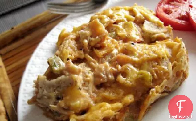 Un vero pollo texano King Ranch