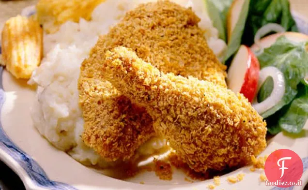 Pollo fritto al forno piccante