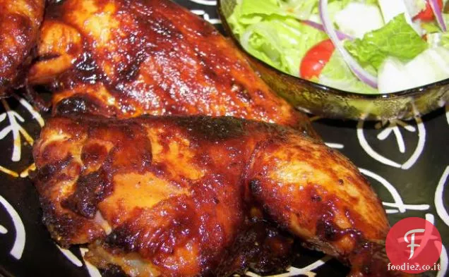 Pollo avvolto con pancetta