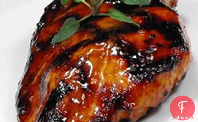 Pollo alla griglia asiatico