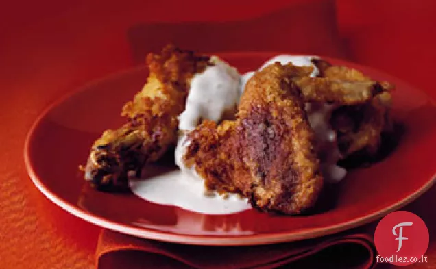 Maryland Pollo fritto con sugo di crema