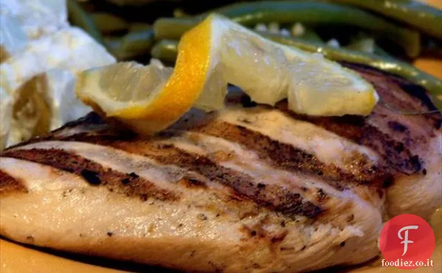 Il mio pollo al limone alla griglia preferito