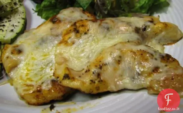 Semplice pollo al forno italiano