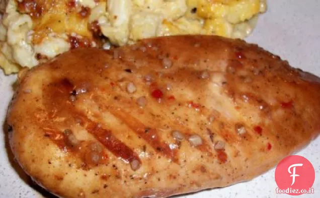 Così facile barbecue-pollo smaltato