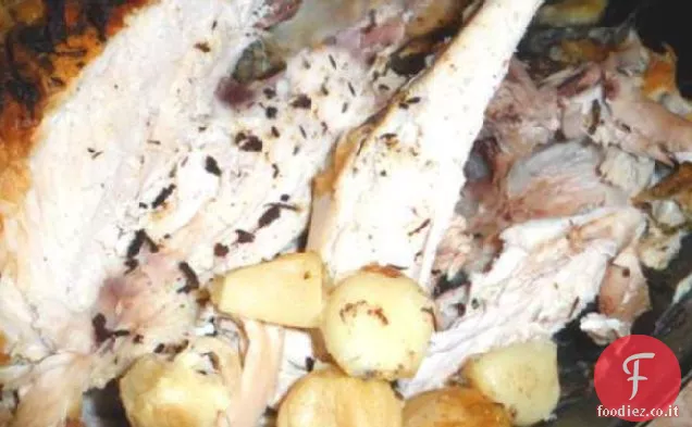 Pollo arrosto aglicky