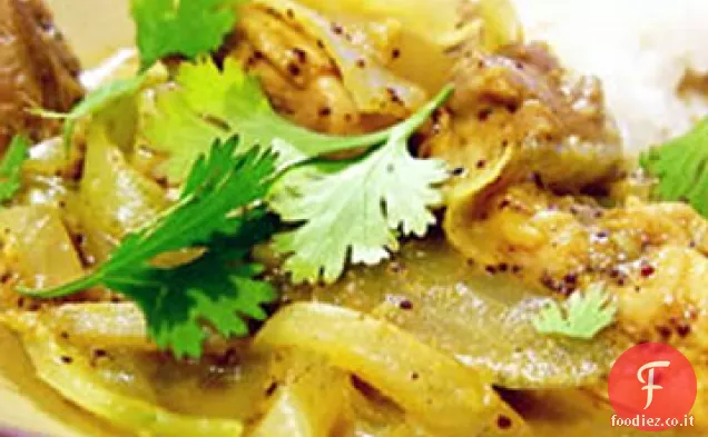 Curry di pollo piccante