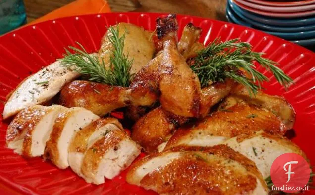 Pollo Intero Affumicato al Rosmarino Toscano