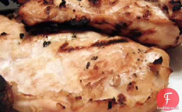 Pollo agli agrumi alla griglia