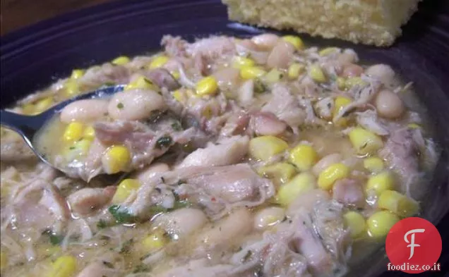 Crock Pot Chili di pollo
