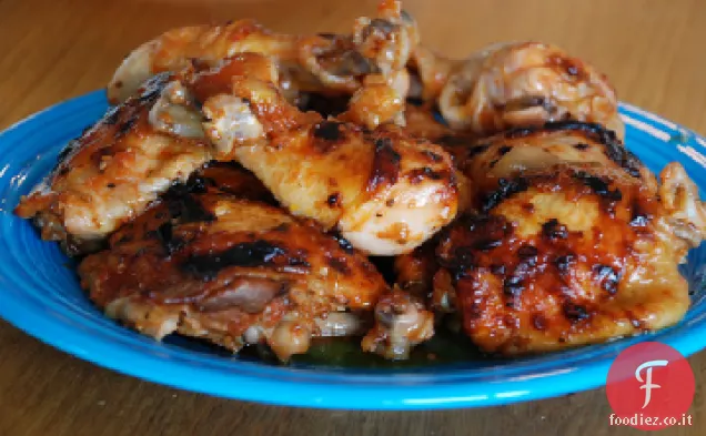 Pollo alla griglia al limone