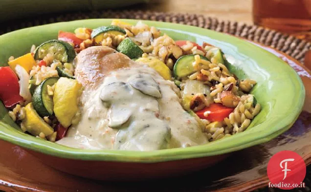 Pollo cremoso a cottura lenta