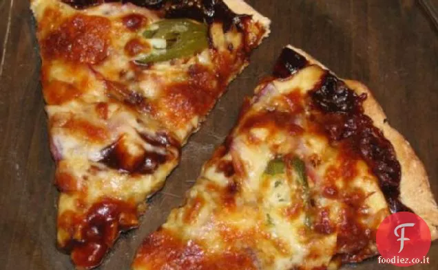 Pizza di pollo BBQ