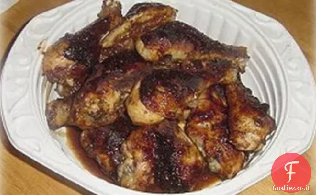 Arrosto di pollo barbecue con Red Devil Rub