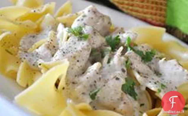 Fornello lento Pollo alla Stroganoff