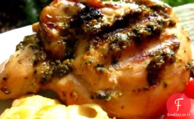 Pollo alla griglia con spezie marocchine