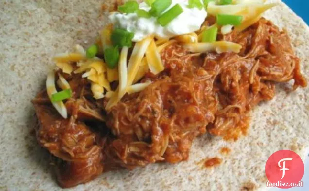 9 a 5 Messicano Crock Pot di pollo