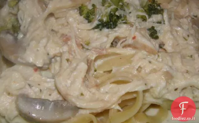 Pollo Italiano con funghi (pentola di coccio)