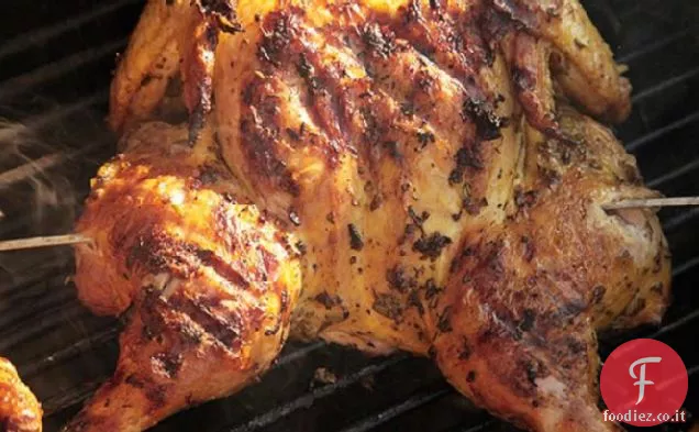 Pollo alla griglia Butterflied