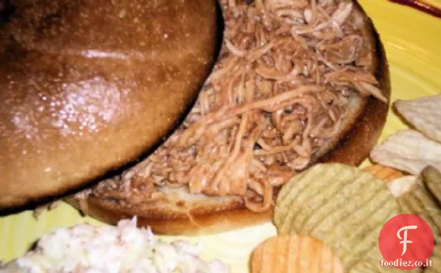 Crock Pot pollo barbecue