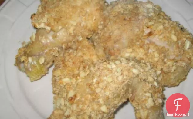 Pollo fritto al forno alla diavola