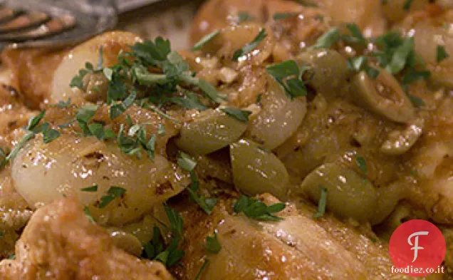 Pollo al rosmarino all'arancia