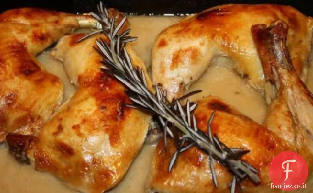 Pollo primavera agrumi