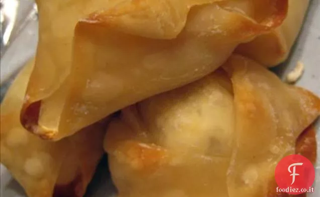 Rangoon di granchio al forno di Linda