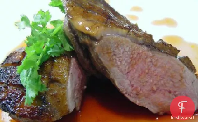 Anatra arrosto di soia con sugo di Hoisin