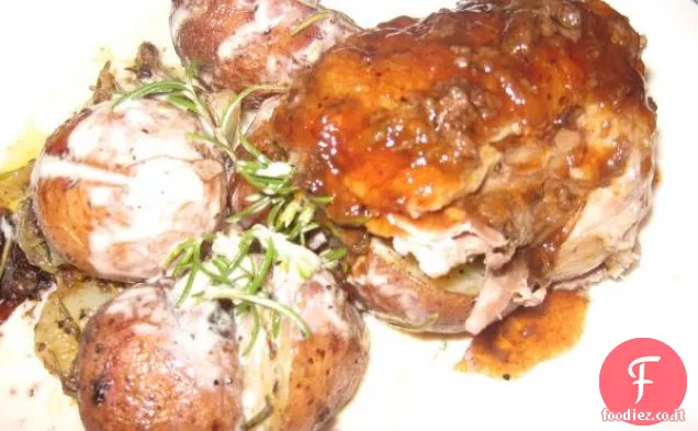 Renaissance Hvar Anatra arrosto con mele